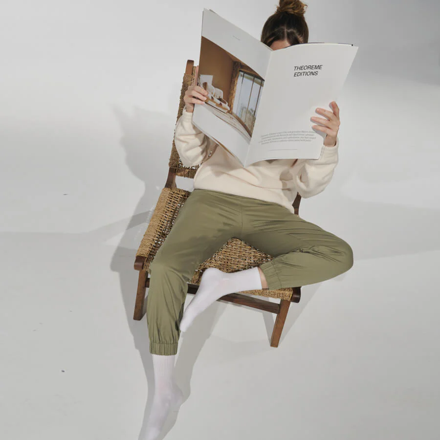 Women's Jogger Pant Sage Khaki - Image 4