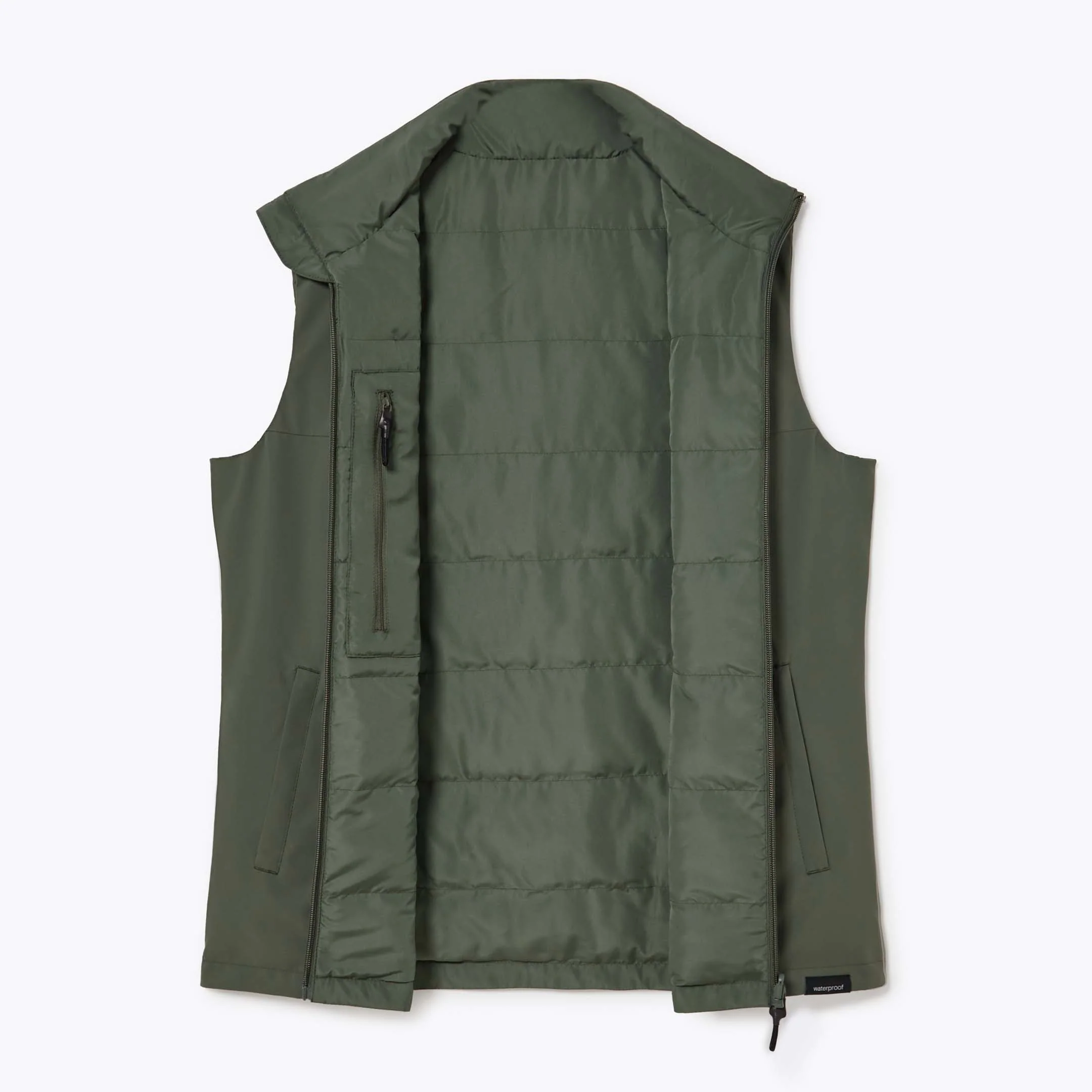 Women's NS40 Reversible Vest Clover Green - Image 5