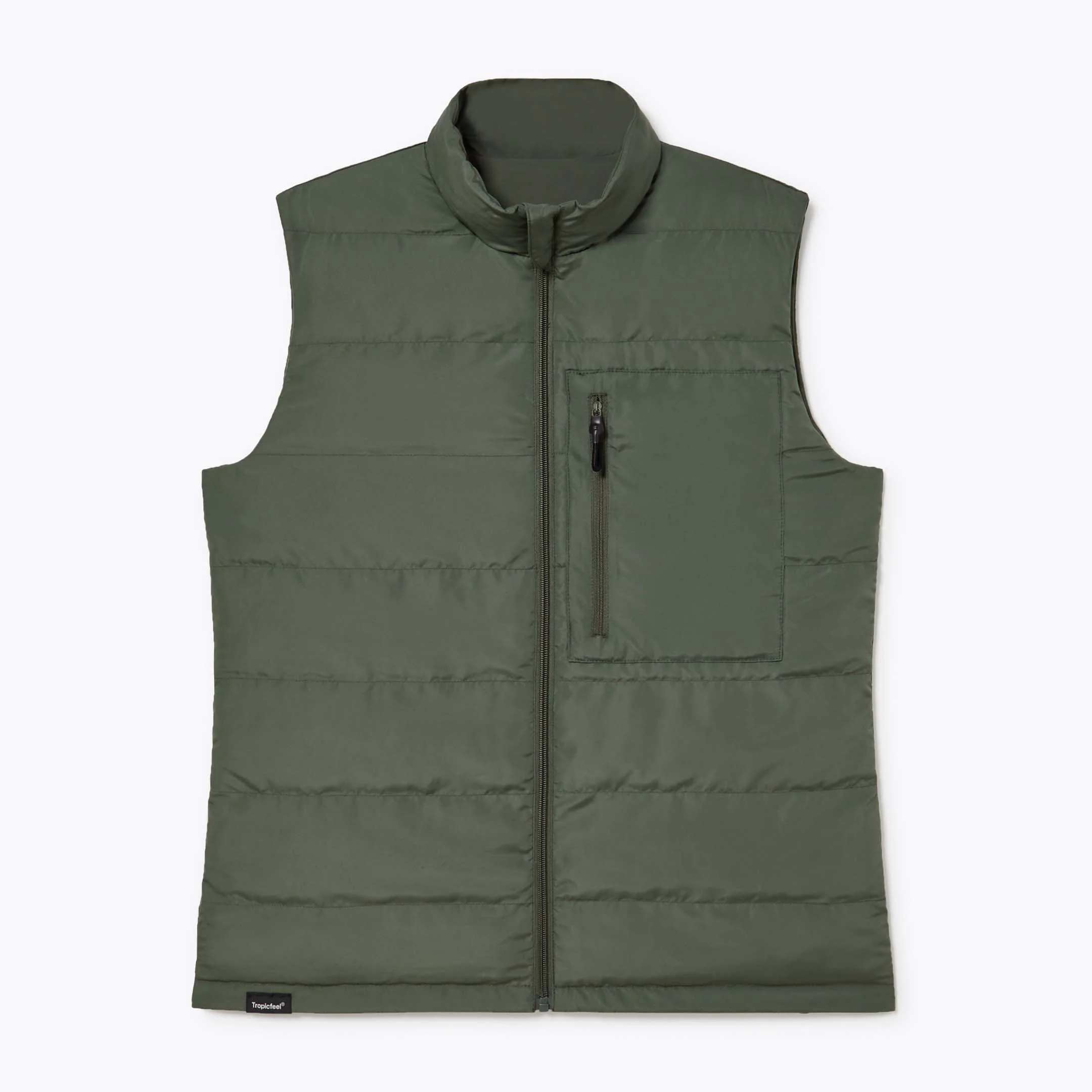 Women's NS40 Reversible Vest Clover Green - Image 6