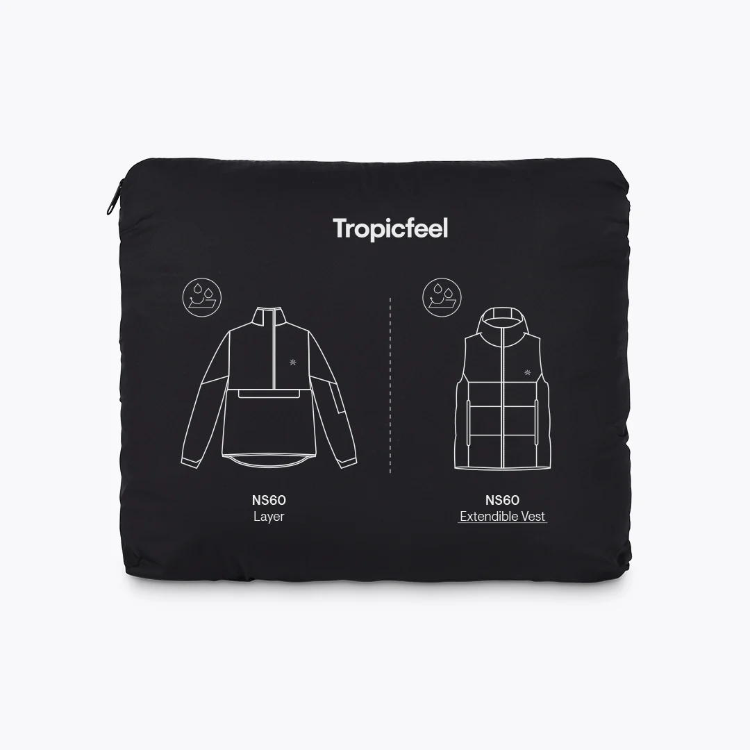 NS60 Extendible Vest All Black - Image 6