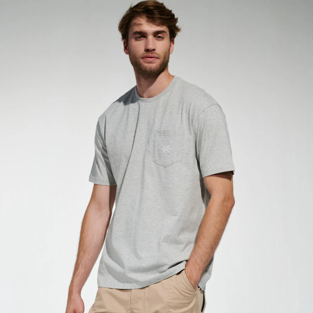 Pocket Tee Medium Grey - Image 3