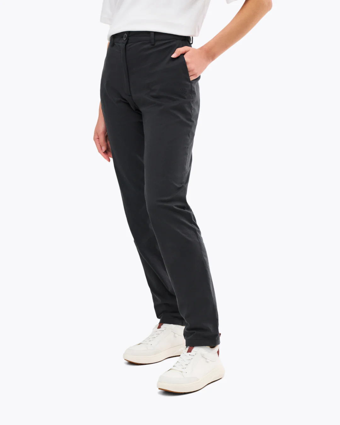 Women's ProTravel Chino Pant All Black - Image 4