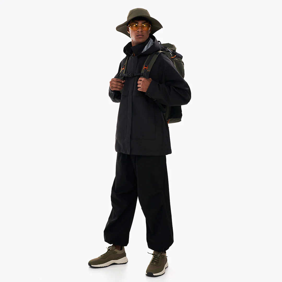 ProTravel Rain Shell All Black - Image 4