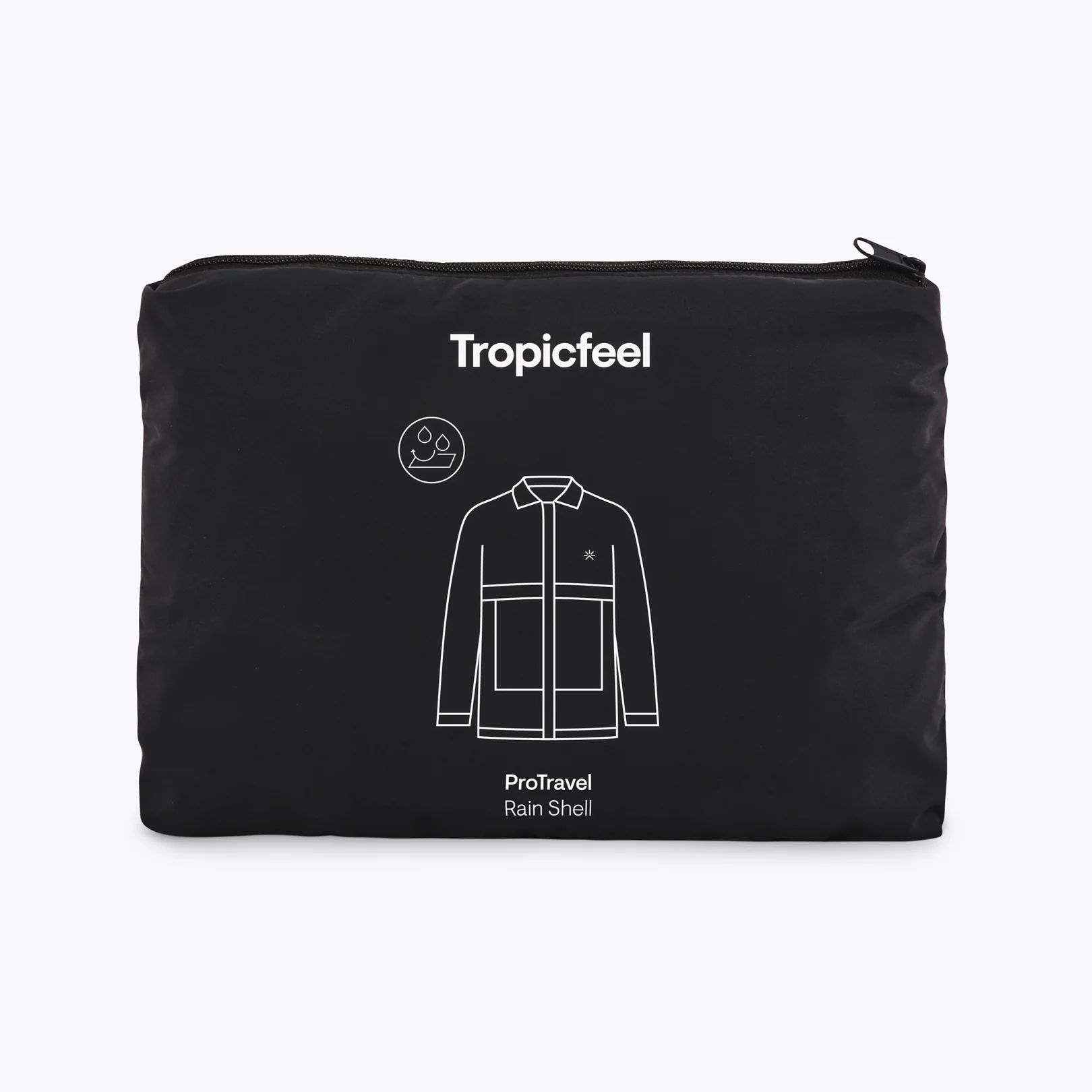 ProTravel Rain Shell All Black - Image 8