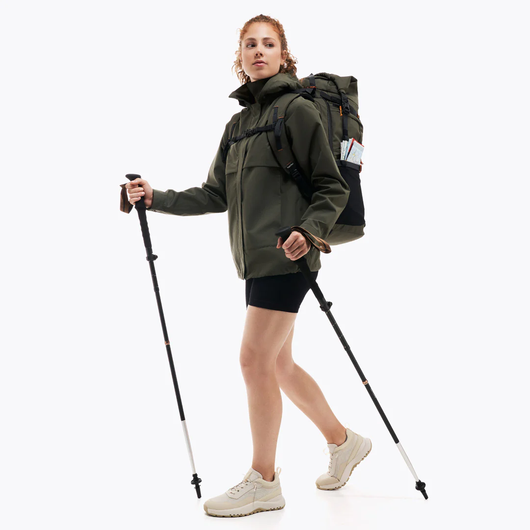 ProTravel Rain Shell Forest Green - Image 4