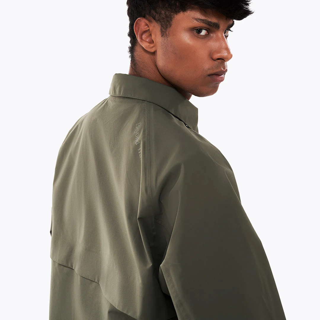 ProTravel Rain Shell Forest Green - Image 5