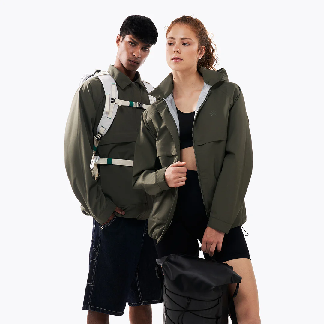 ProTravel Rain Shell Forest Green - Image 6