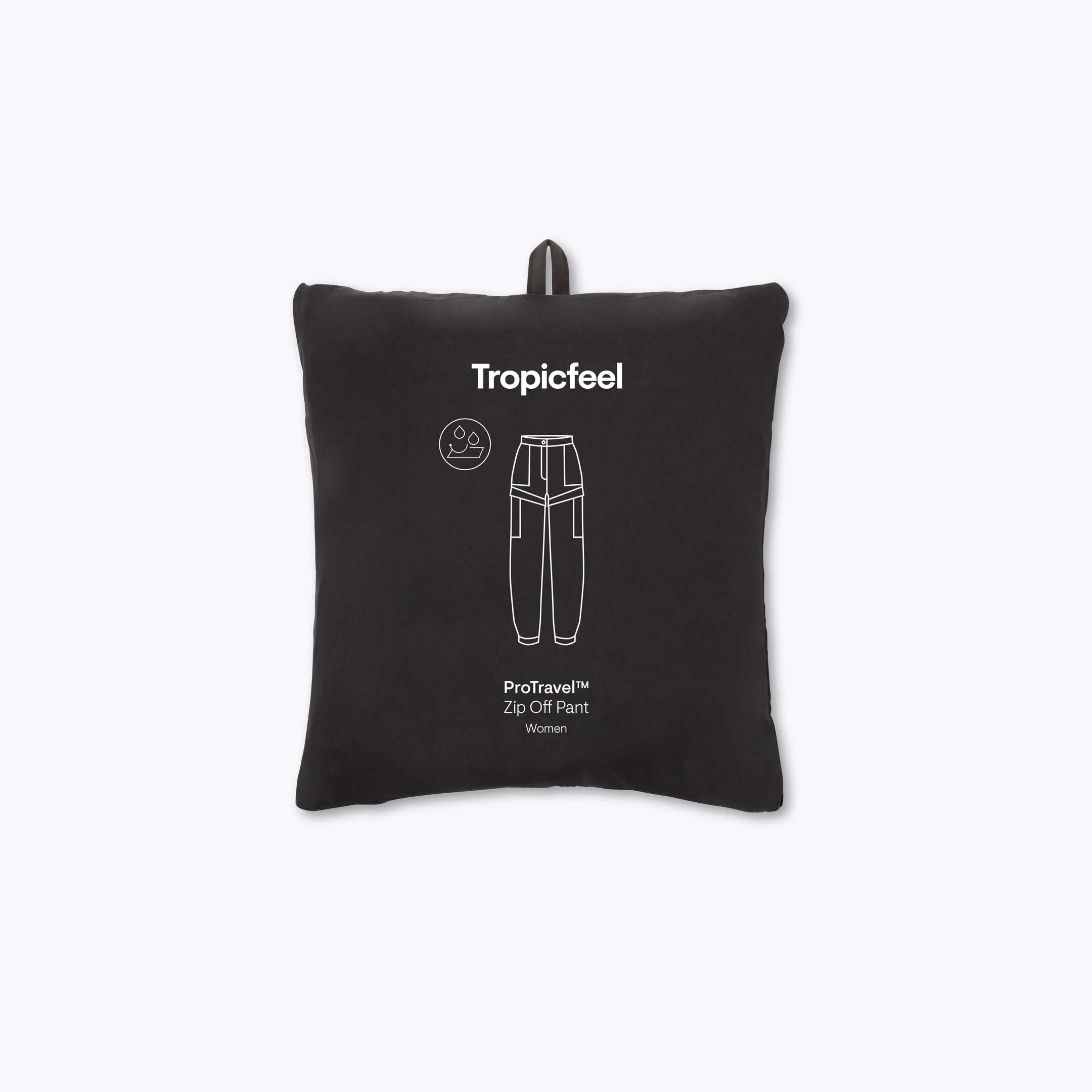 Women's ProTravel Zip-off Pant All Black - Image 5