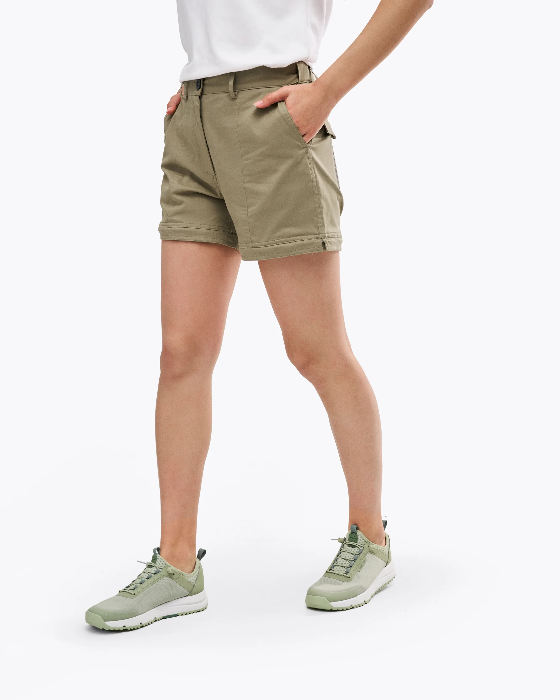 Women's ProTravel Zip-off Pant Sage Khaki - Image 10