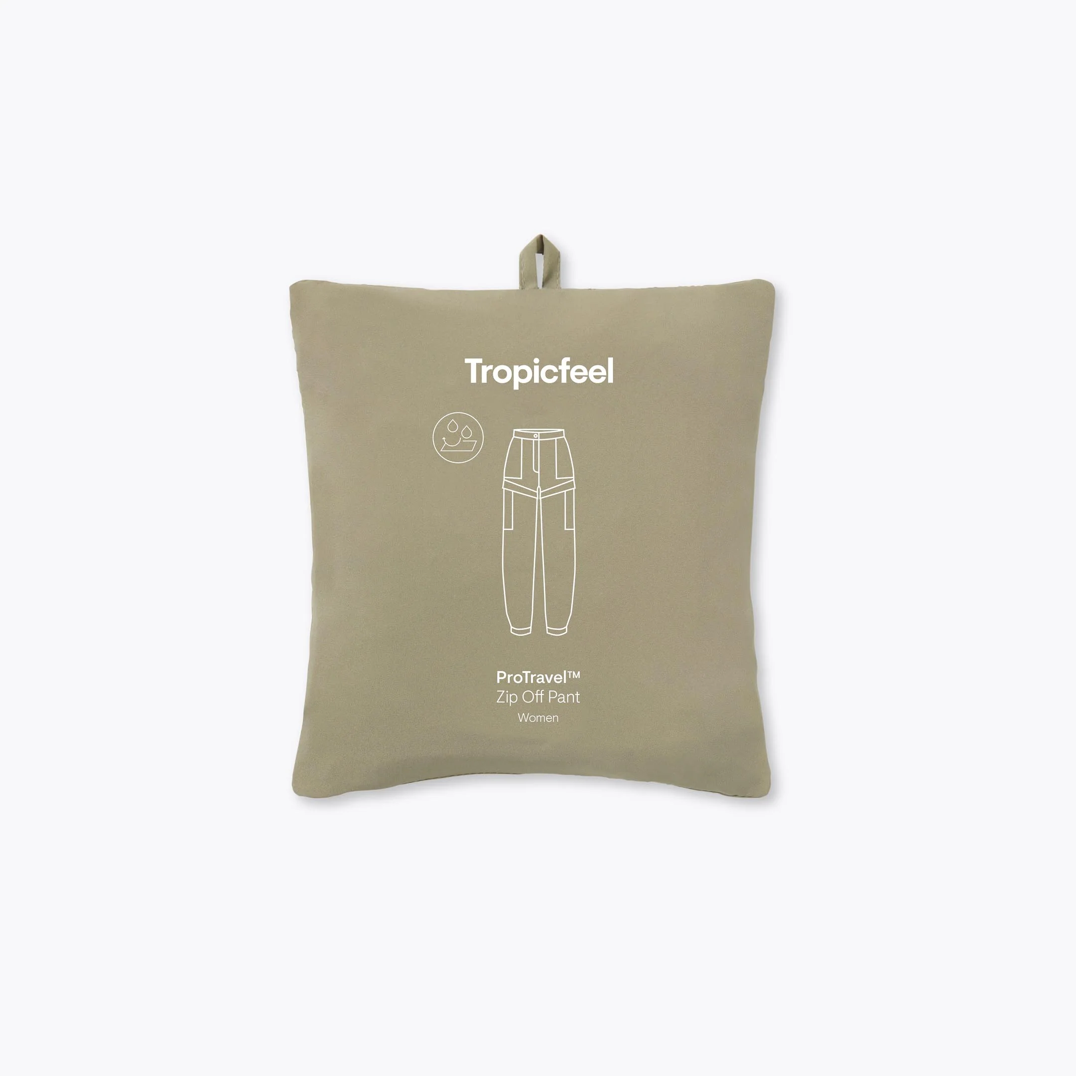 Women's ProTravel Zip-off Pant Sage Khaki - Image 5