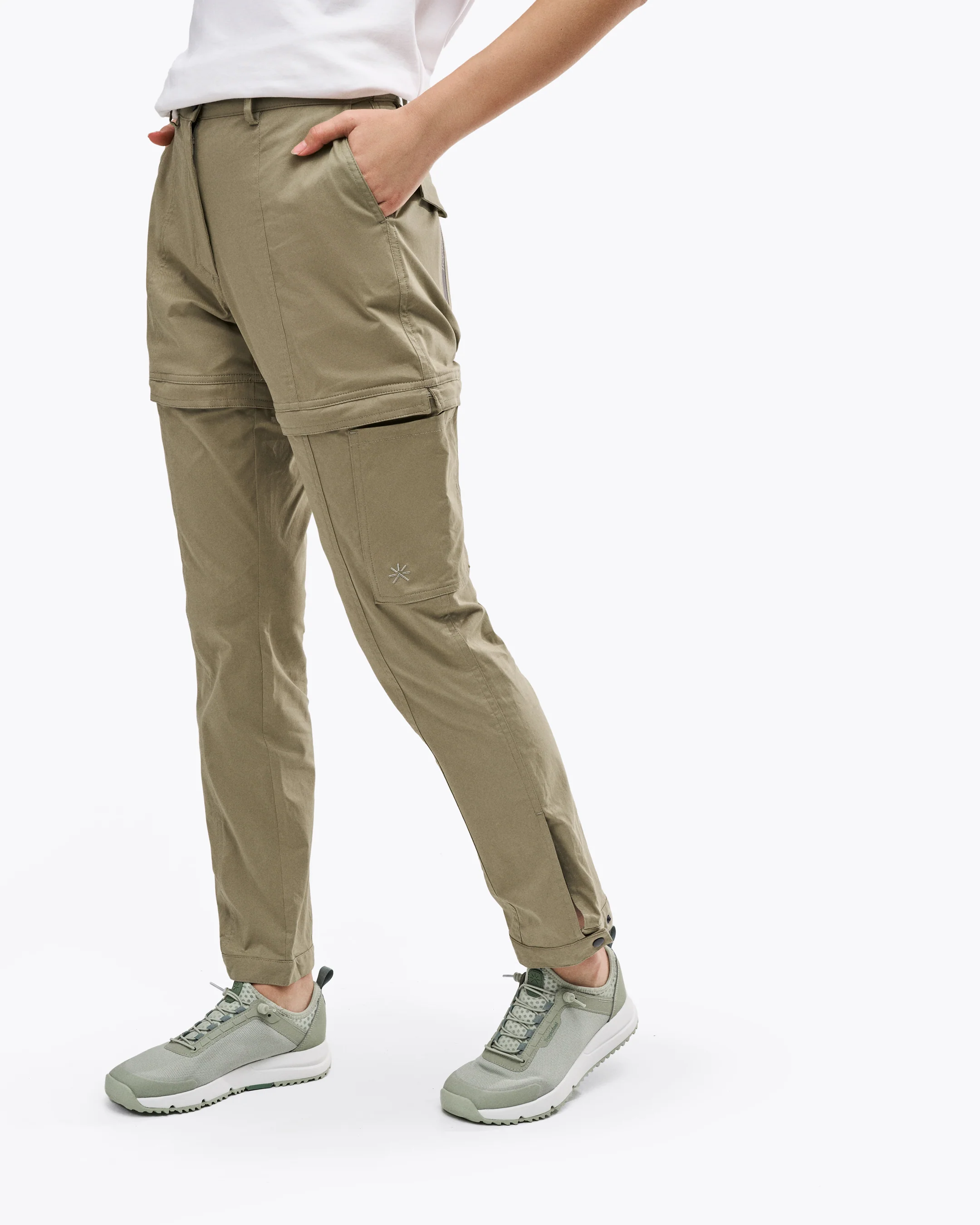 Women's ProTravel Zip-off Pant Sage Khaki - Image 6