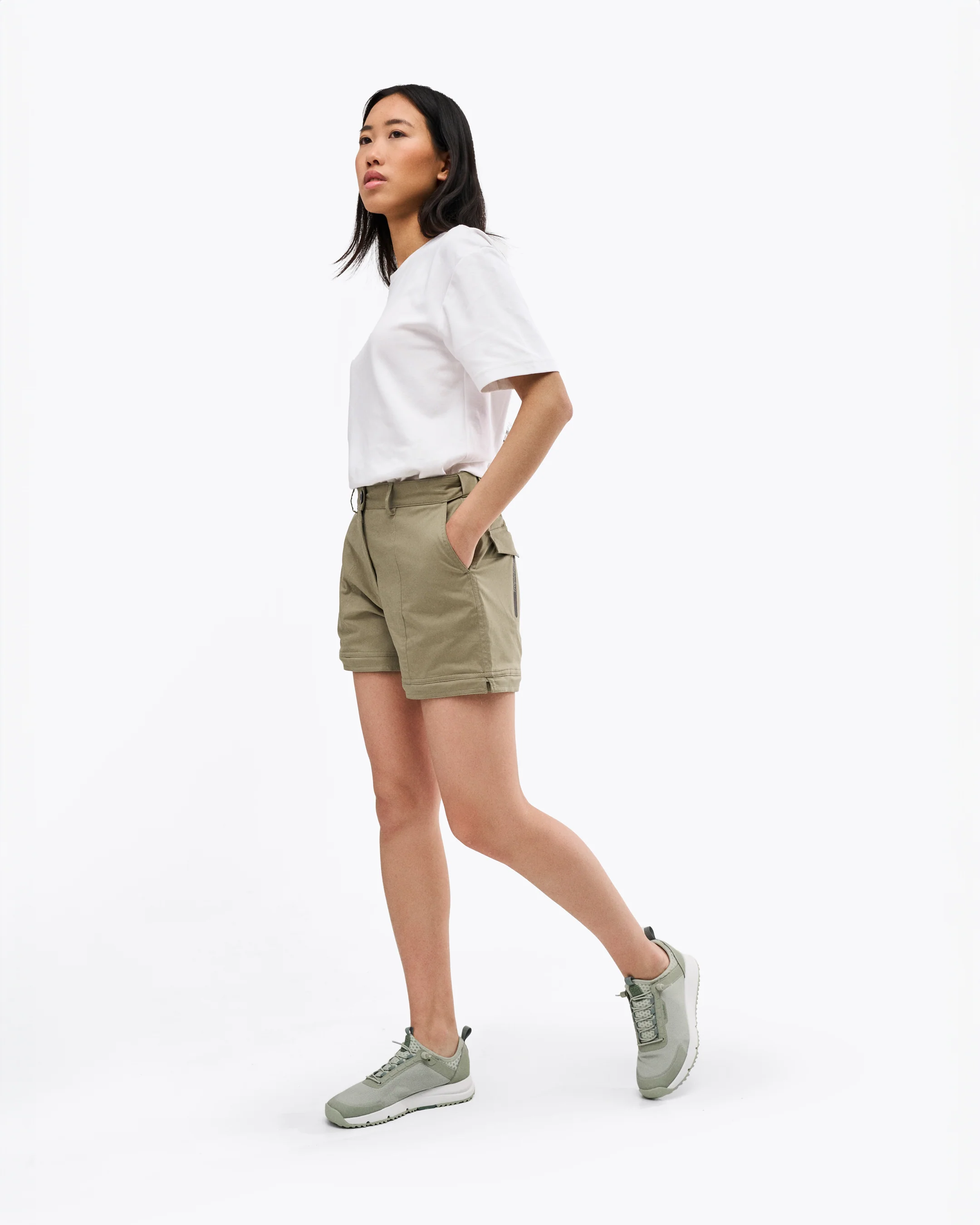 Women's ProTravel Zip-off Pant Sage Khaki - Image 9